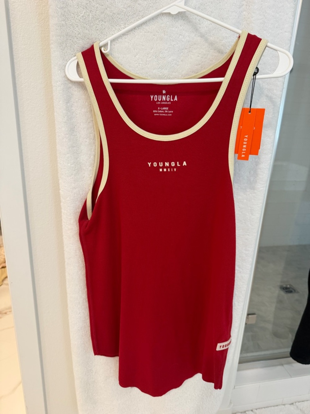 YoungLA Red Tank Top (XL)